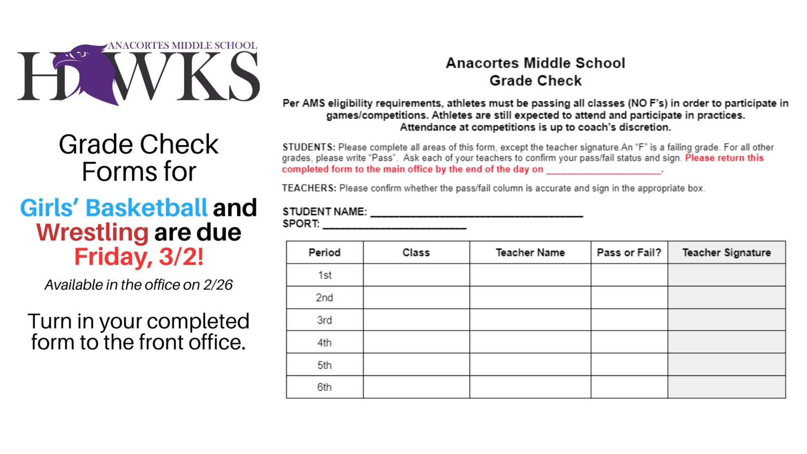 grade checks